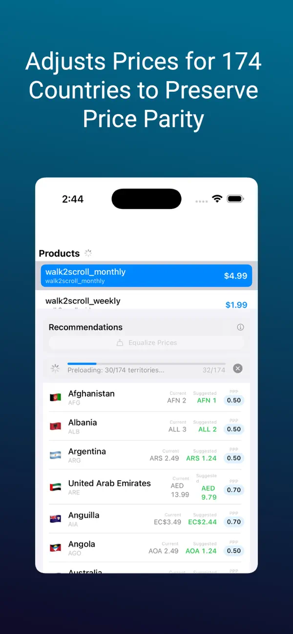 #3. PriceEqualizer:Localize Prices (iOS) Ved: MaaDoTaa