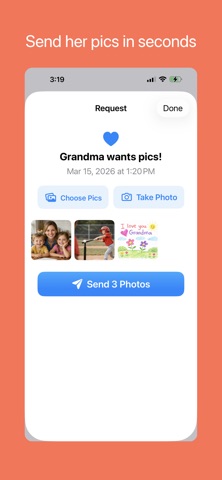 Grandma Wants Pics iPhone screenshot