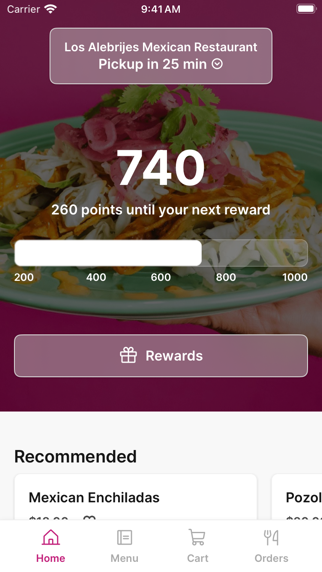 Screenshot 1 of Los Alebrijes Mexican App