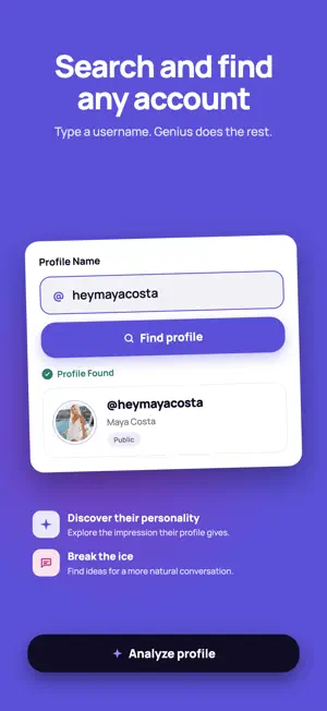 Stalk AI & DM Coach: Genius screenshot 2