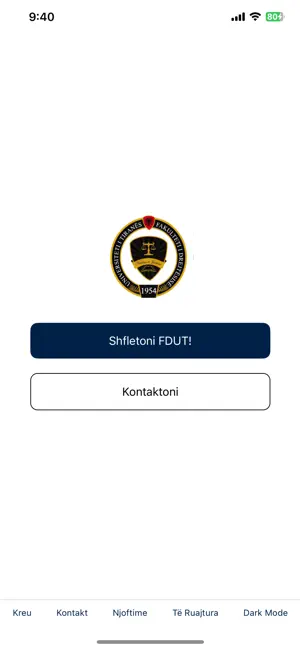 FDUT - Fakulteti i Drejtësisë screenshot 2