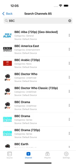 IPTV Cast iPhone Screenshot 2