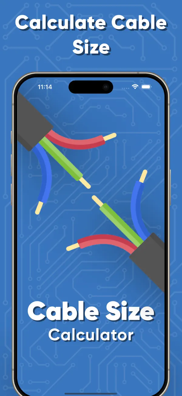 Screenshot #1 pour Cable Size Calculators