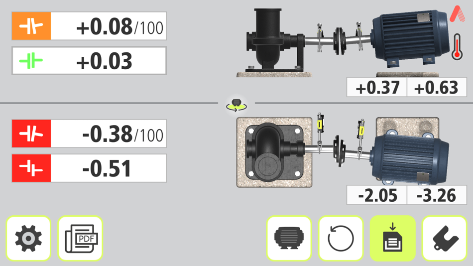 #3. Horizontal Shaft Alignment (iOS) 由: ACOEM Group