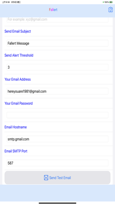 App screenshot