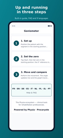 Goniometer: Joint ROM Measure Screenshot 4 of 8