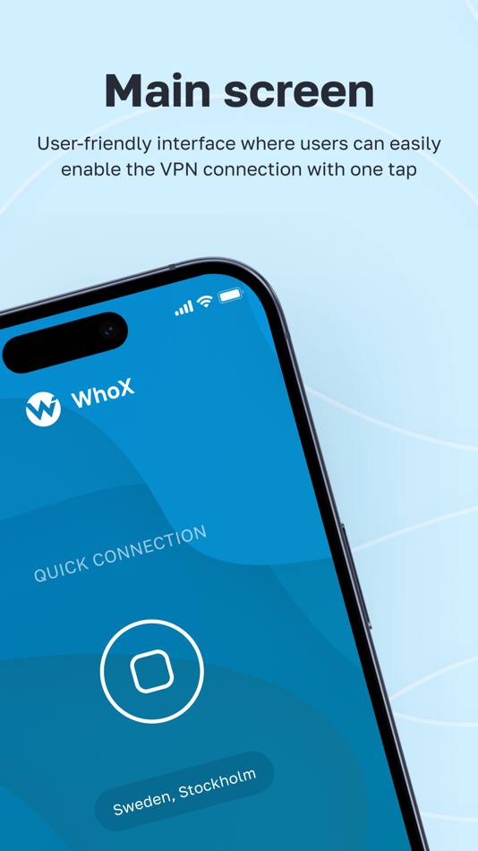 #3. WhoX: Secure VPN without logs (iOS) Podle: WhoX