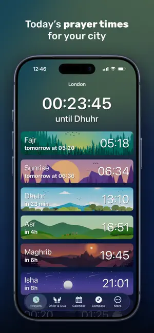 Prayer Times + screenshot 1