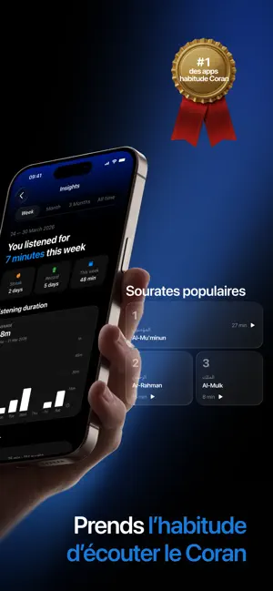Quranify: Pray, Coran en Audio iPhone screenshot 6