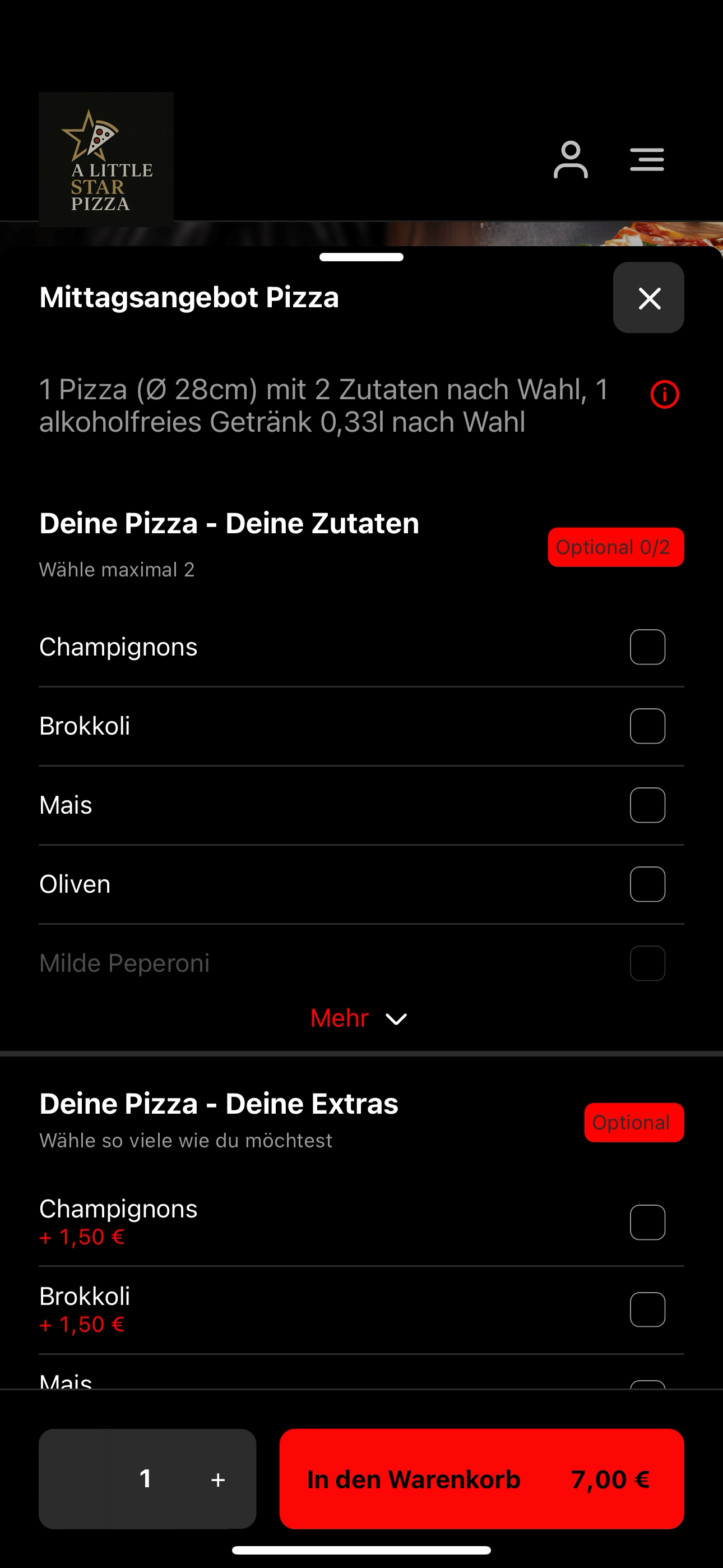 A Little Star Pizza Heilbronn screenshot 4