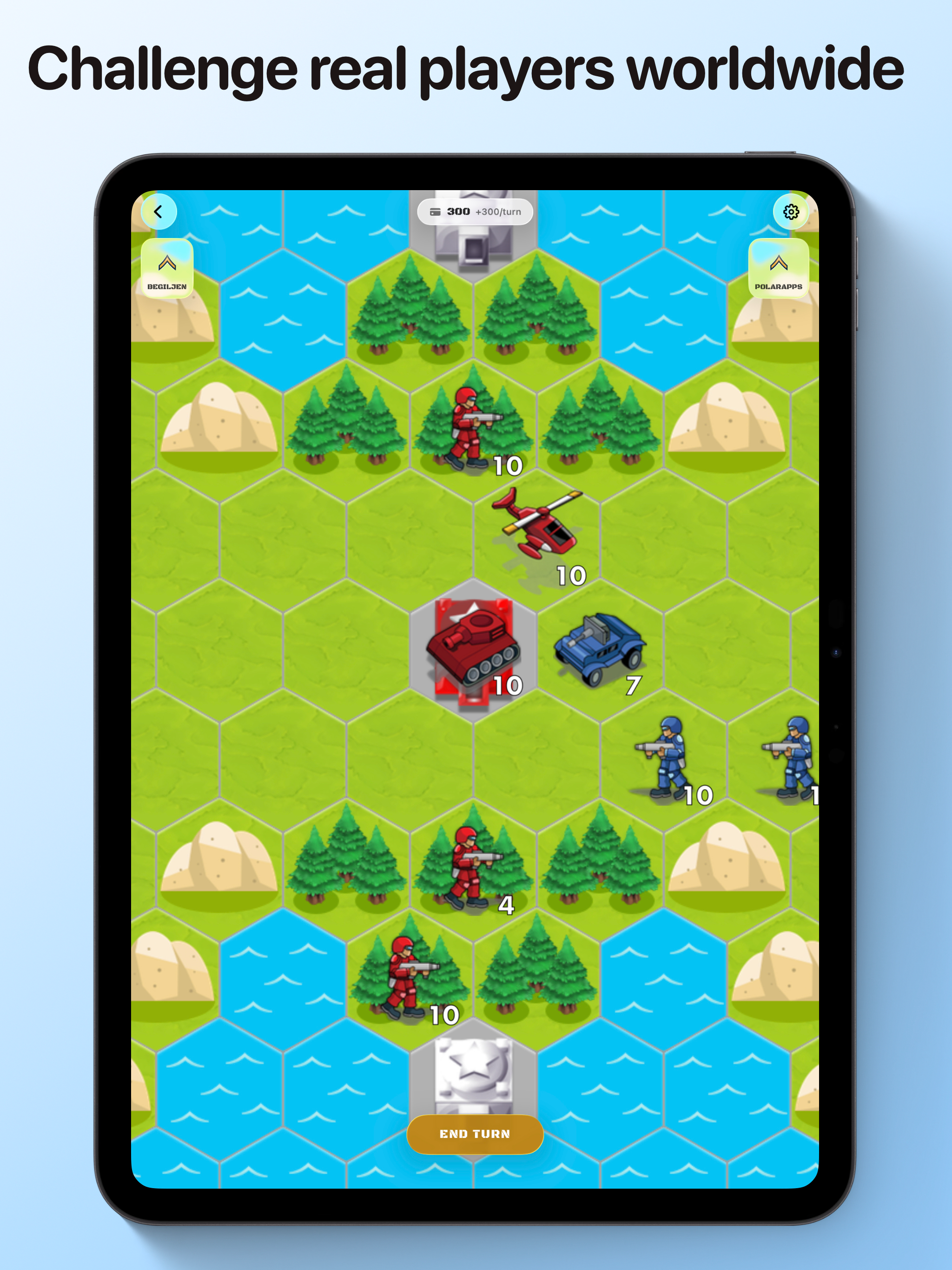 XeeWar: Hex War Tactics screenshot 9