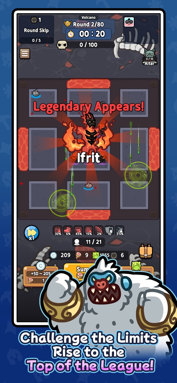Star2 Random Defense(S2RD) iOS Mod IPA screenshot 7 - iOS game interface