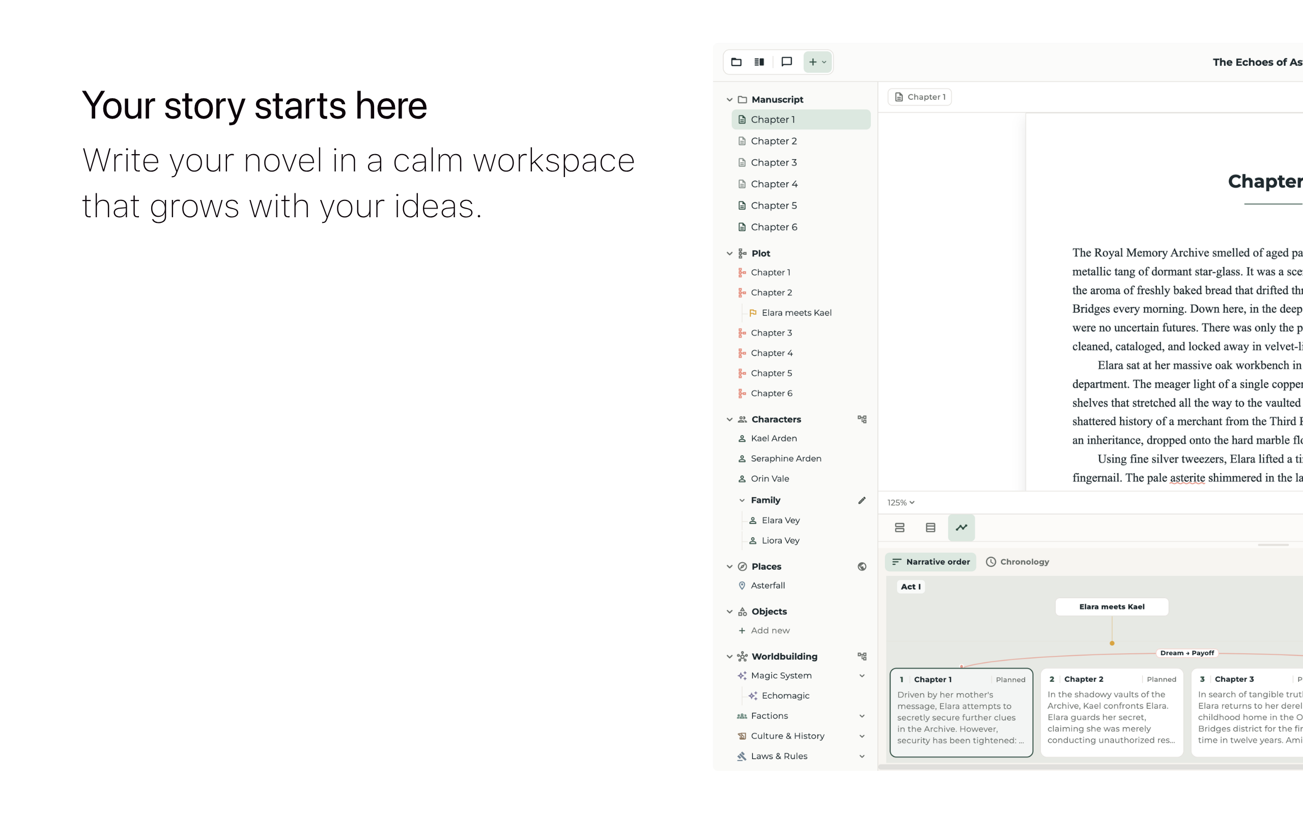 Writing App: PlotWords screenshot 18