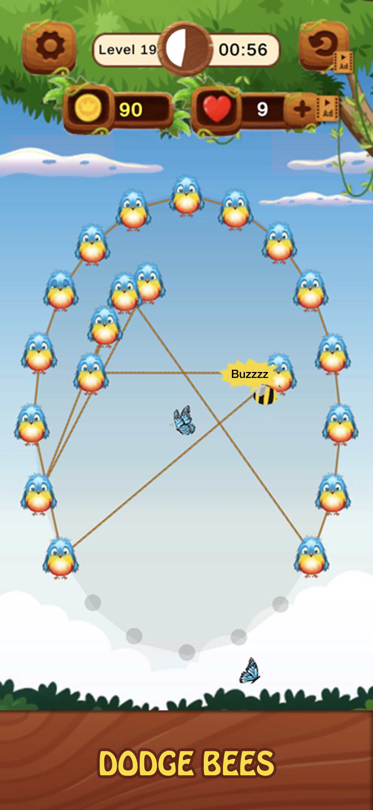 Knotty Birds: Puzzle Game