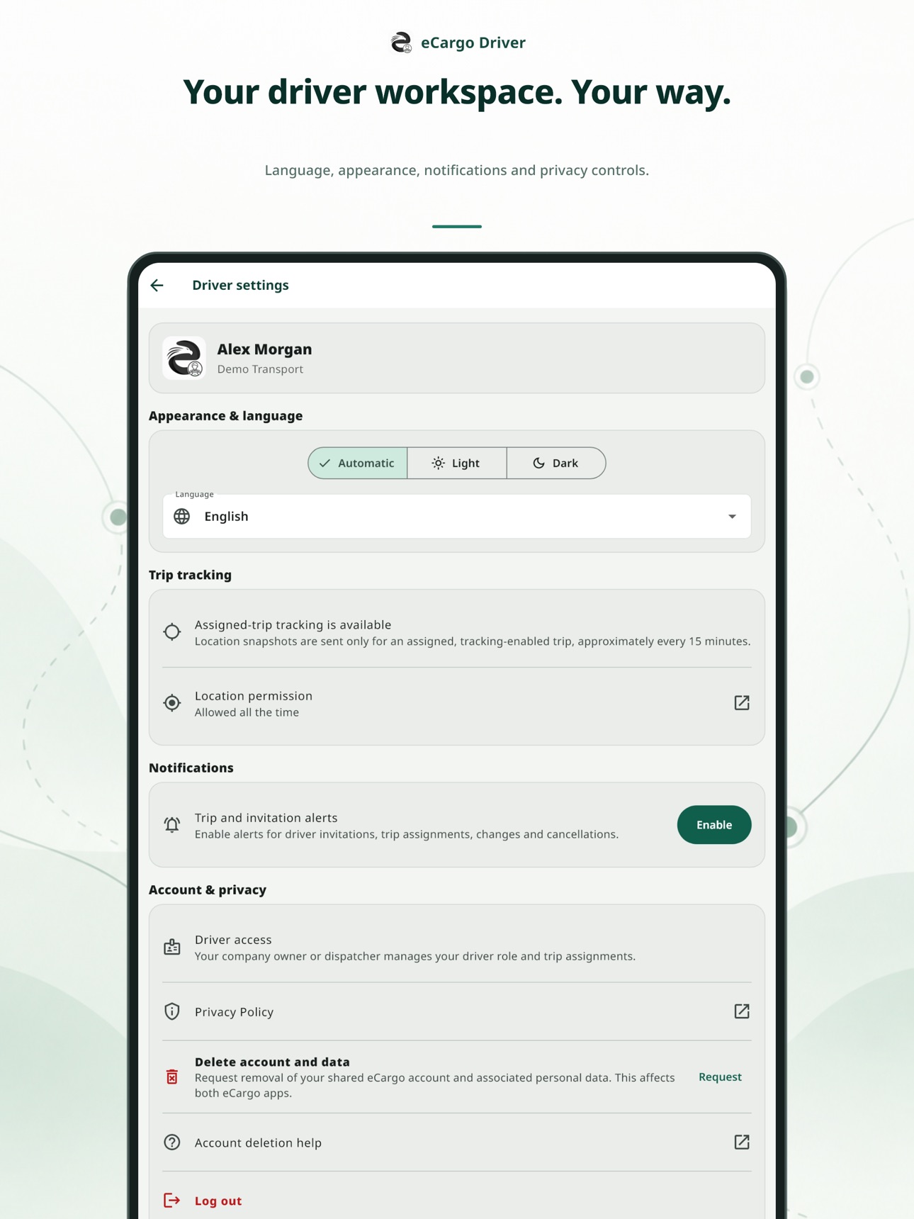 Screenshot 6 of eCargo - Driver