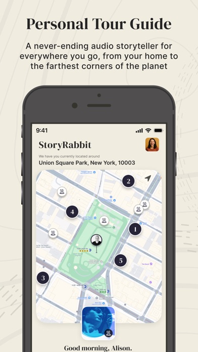 StoryRabbit iPhone screenshot 2 - Travel app