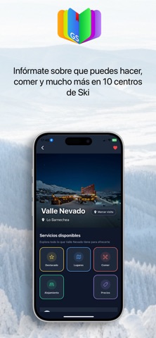 GuiaSki Chile iPhone screenshot
