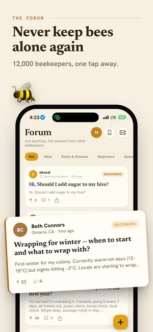 Beekeeping Community, Forums screenshot 1
