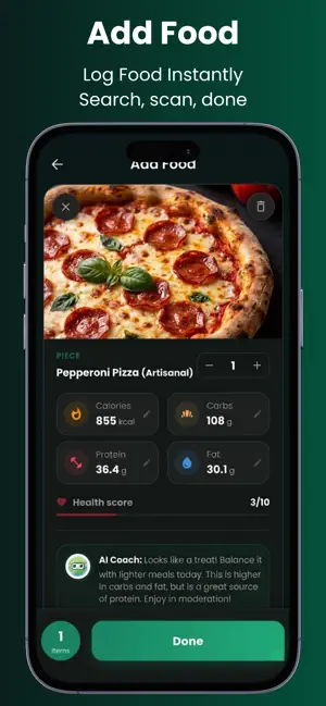 ZapCal AI: Smart Calorie Coach screenshot 2