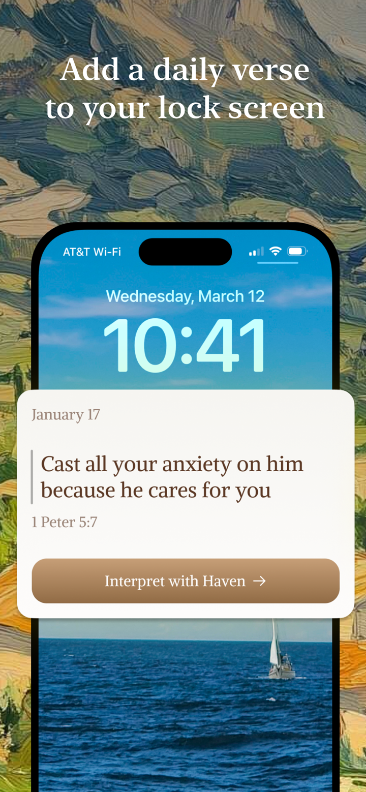 Haven - Bible Chat screenshot 4