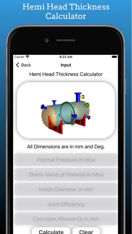 Pressure Vessel Thickness screenshot-3