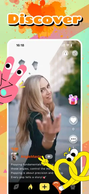 Dacry: Discover & Fun, Chat iPhone screenshot 3