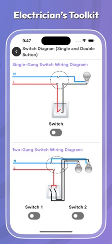 Electrical Tools & Reference iPhone screenshot