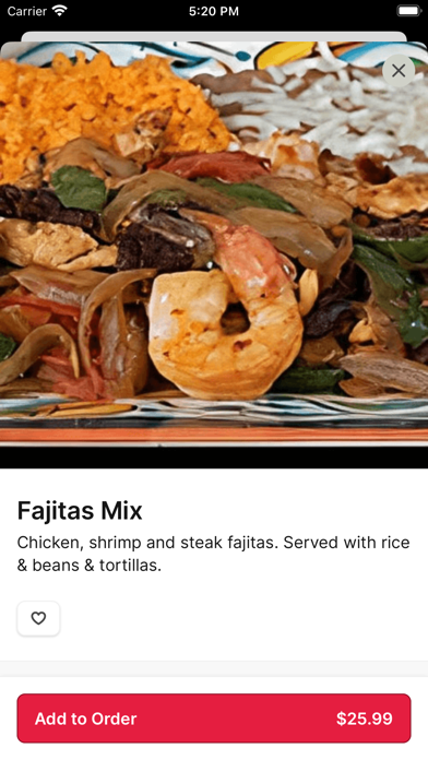 Tacos Don Misael iPhone screenshot 3 - Food & Drink app