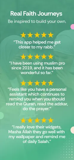 Muslim Pro: Quran & Athan iPhone-skjermbilde 5