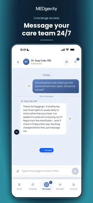 MEDgevity screenshot 2