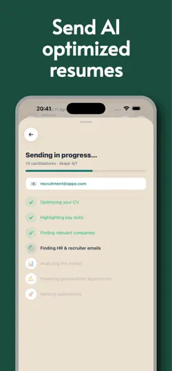 Screenshot von JobFinder: Jobs, Resume, Apply auf dem iPhone 3