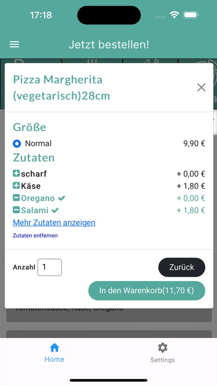 ARIA italiano Hamburg