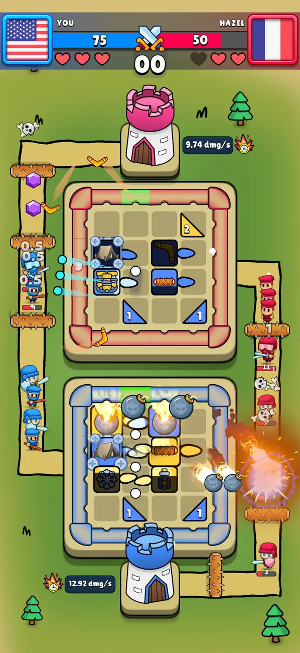 Screenshot #3 pour Bounce Battle!