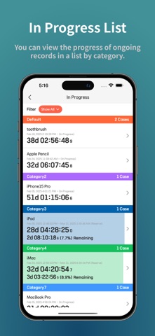 Start-End - Easy Time Tracking Screenshot 3 of 6