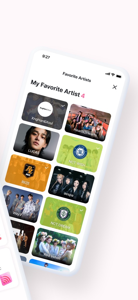 SMTOWN | OFFICIAL - Tailor the app experience by selecting 'My Favorite Artist' and instantly accessing a personalized feed of artist profiles.
