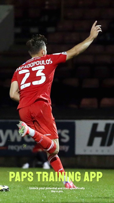 PAPS Training iPhone screenshot 1 - Sports app