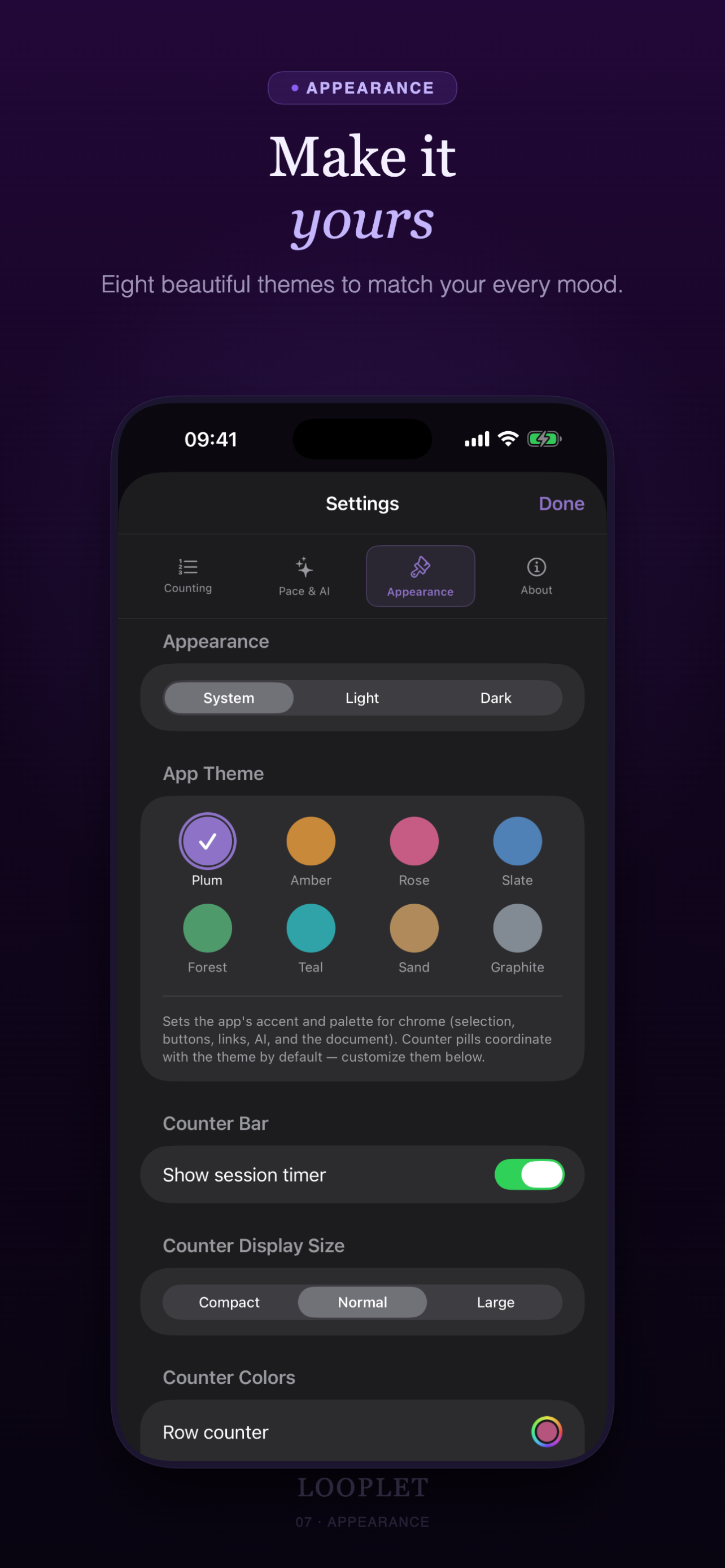 Looplet: Crochet Companion