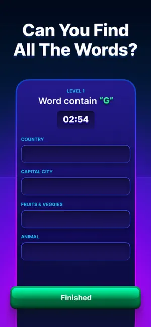 WordScatter - Categories Game screenshot 3