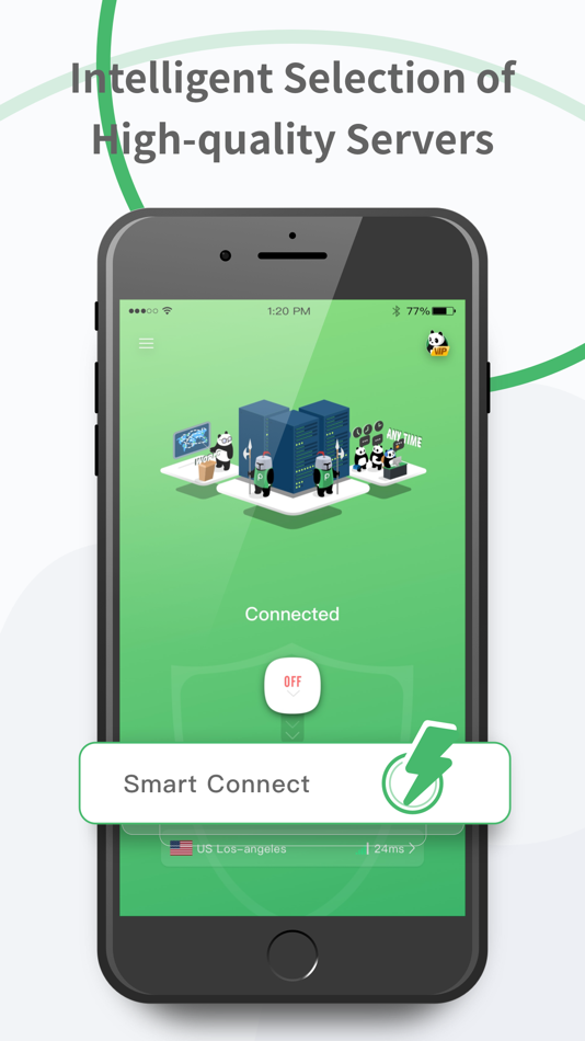 #2. PandaVPN: Open & Connect USA (iOS) 由: Wildfire Inc.