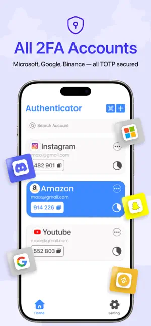 Authenticator App : Auth 2FA screenshot 2