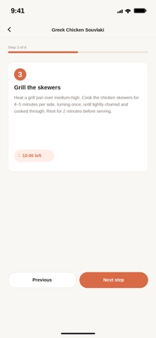 DinnerSorted screenshot