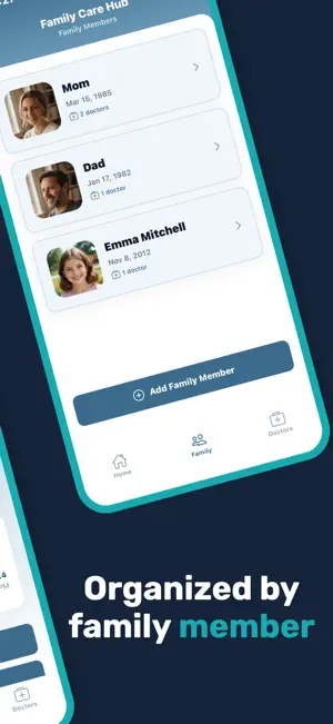 Family Care hub screenshot 2