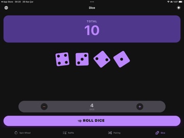 Decido: Spin Wheel & Raffle iPad screenshot