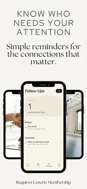 Coterie: Relationship Manager screenshot 1