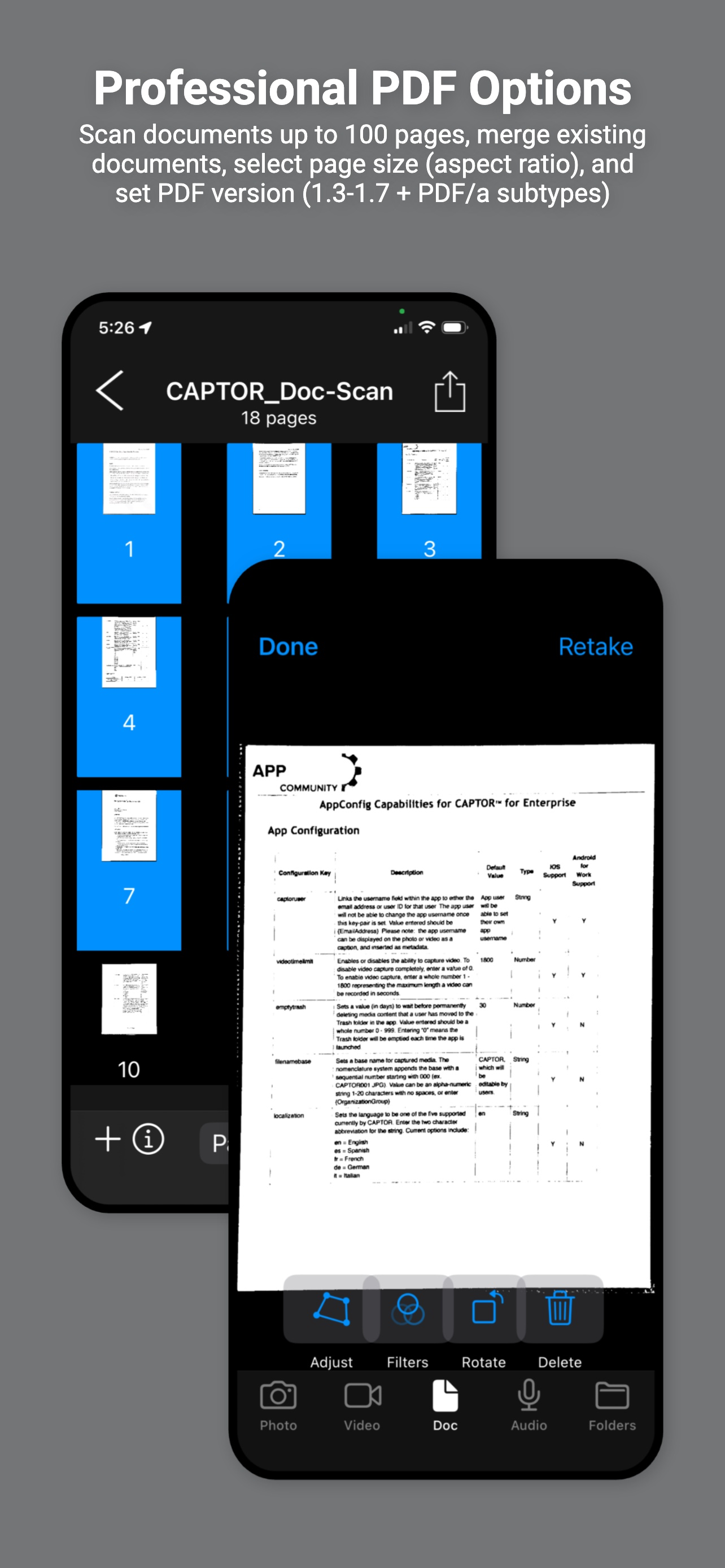 CAPTOR for Enterprise screenshot 7