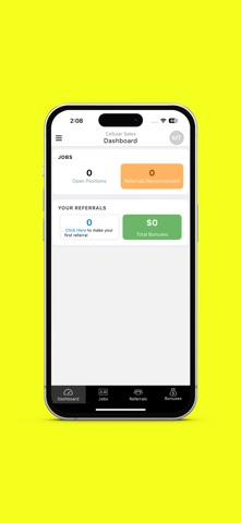 CS Employee Referrals screenshot