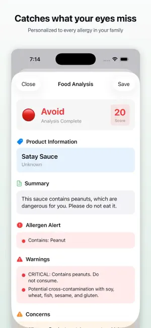 Food Signal: Scan & Stay Safe screenshot 1
