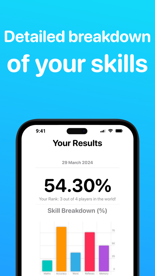 #8. 10 Games: Daily Brain Training (iOS) 由: Taiwo Omisore