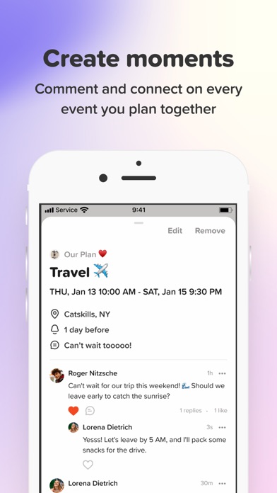 Bondit - Group Calendar Screenshot
