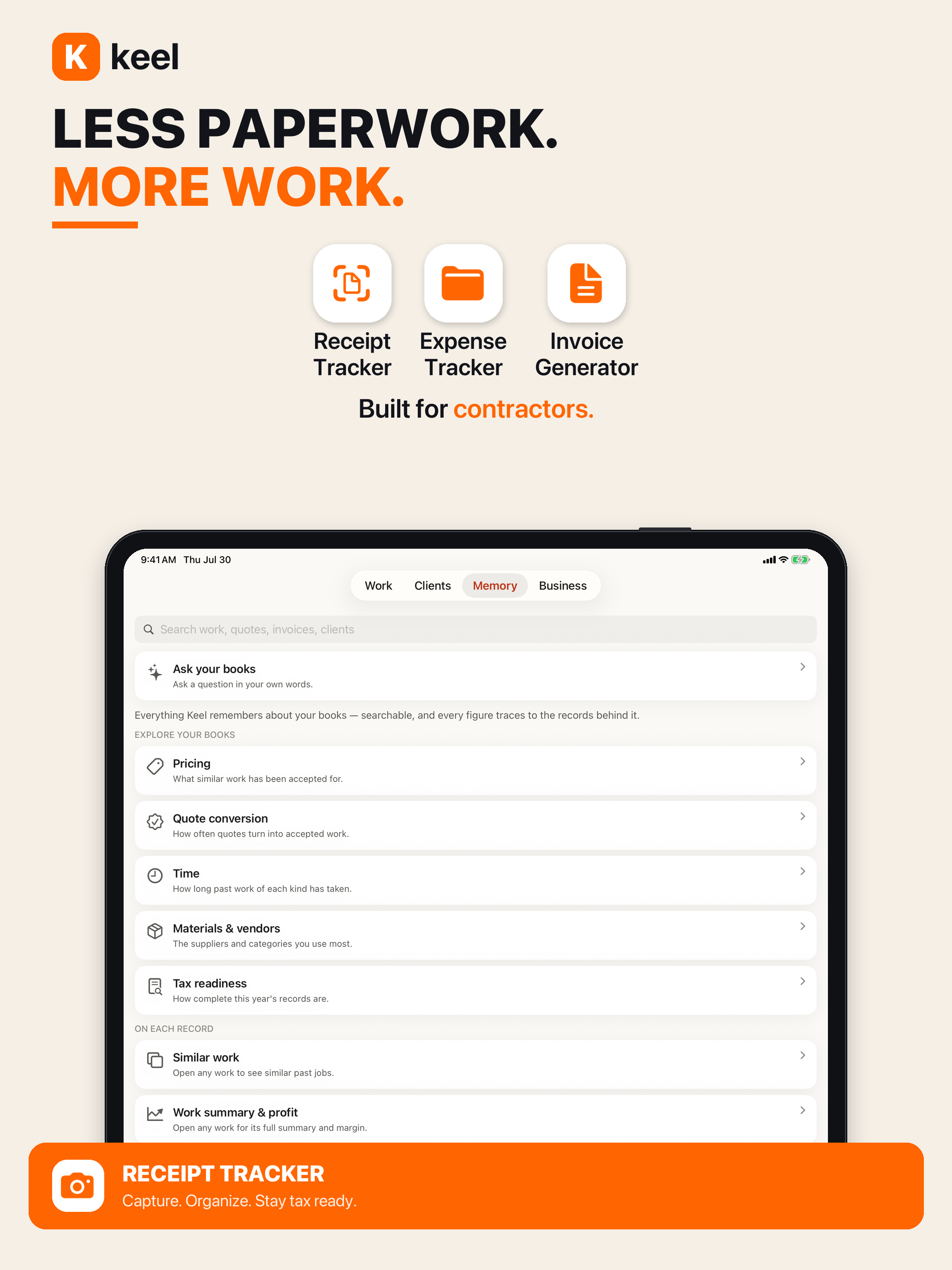 Keel: Invoice Generator screenshot 10